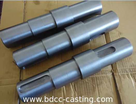 Eje de acero que trabaja a máquina del CNC, producto hecho según sus especificaciones