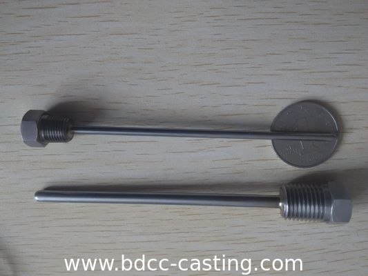 Accesorios de acero inoxidable para sensores mecanizados por CNC, mecanizado, mecanizado CNC, Conjuntos de sensores de temperatura de acero inoxidable