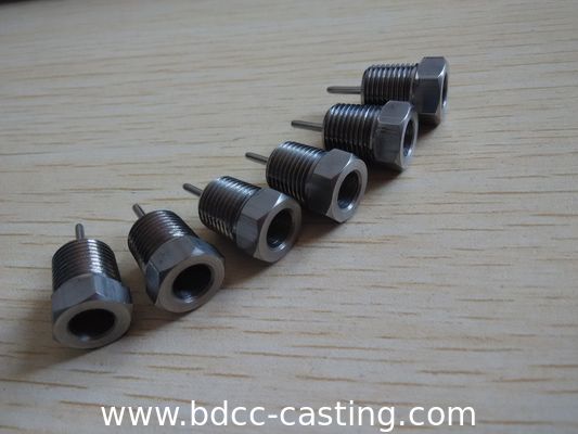 Mecanizado CNC de sensor, racor de acero inoxidable, Acero inoxidable CNC, mecanizado CNC