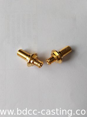 Piezas de mecanizado CNC de latón profesional personalizadas, contacto eléctrico de latón, fabricante en China