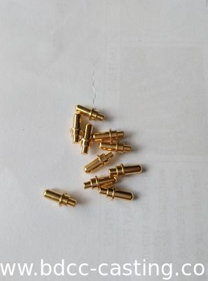 Piezas de mecanizado CNC de latón profesional personalizadas, contacto eléctrico de latón, fabricante en China