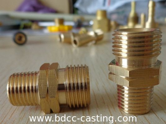 Racores de tubería de latón hexagonal personalizados con todo tipo de acabados, fabricados por un fabricante profesional en China