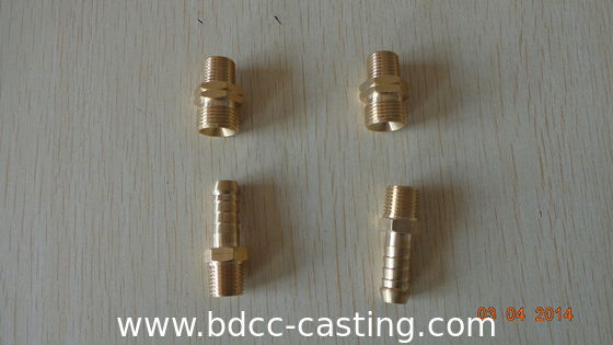 Racores de manguera de latón personalizados con todo tipo de acabados, fabricados por un fabricante profesional de China