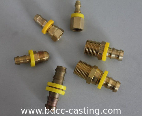 Accesorios de tubería de latón CNC personalizados, fabricados en China por un fabricante profesional