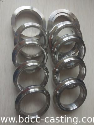 Anillo de acero inoxidable para sensor mecanizado CNC, mecanizado CNC, brida de soldadura de acero inoxidable, racor de tubería