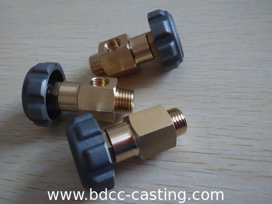 Acoplamientos de latón mecanizados por CNC, fabricados por un fabricante profesional de China