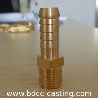Tee de latón, Productos de conector de latón CNC personalizados, fabricante profesional hecho en China