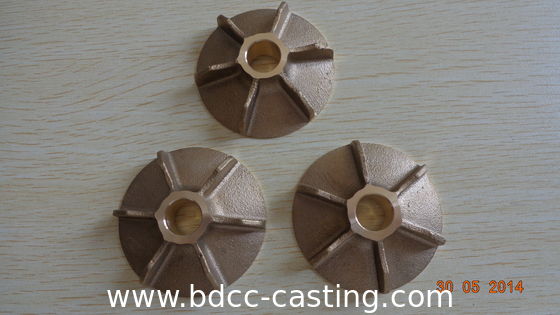 La arena de la aleación de cobre echa, los pedidos del OEM es agradable, CNC que trabaja a máquina, forjando las piezas, echando piezas