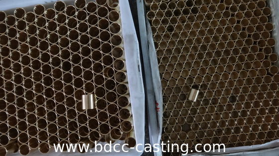 Piezas mecanizadas de anillo de latón, pieza mecanizada CNC, mecanizado de piezas de latón, MANGUITO METÁLICO