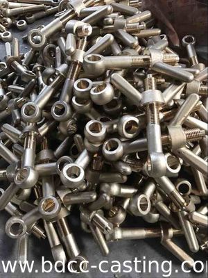 Tornillos de argolla de latón, Productos de conector de latón CNC personalizados, fabricante profesional hecho en China