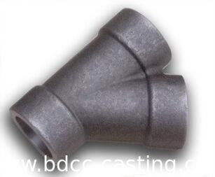 Colocaciones de alta presión forjadas de la tubería de acero del carbono, colocación modificada para requisitos particulares del acero de carbono, instalación de tuberías, camiseta, codo, adaptador