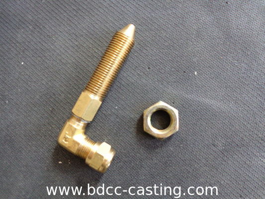 Conector de cobre amarillo modificado para requisitos particulares del contador del agua con toda clase de finales, hechos en fabricante del profesional de China