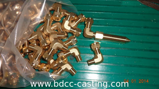 Procesamiento personalizado de todo tipo de piezas mecánicas, mecanizado CNC, racores de latón, fabricante profesional hecho en China