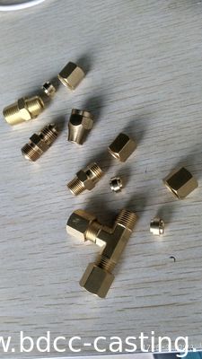 GAMA DE RACOR DE COMPRESIÓN CNC PERSONALIZADA, TEE, CODO, ACOPLAMIENTO, adaptador, fabricado por fabricante profesional en China