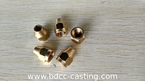 Procesando aduana toda clase de piezas mecánicas, CNC que trabaja a máquina, colocación de cobre amarillo, hecha en fabricante del profesional de China