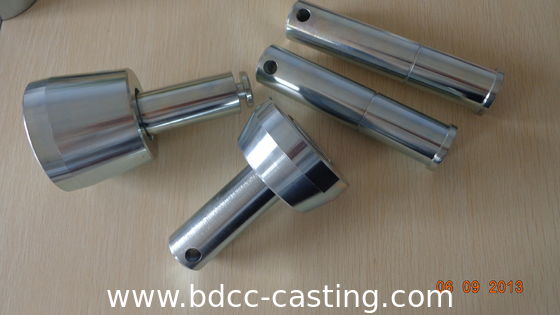 Piezas mecanizadas CNC, carcasas para manómetros, conexiones de acero inoxidable, bridas, Manómetro