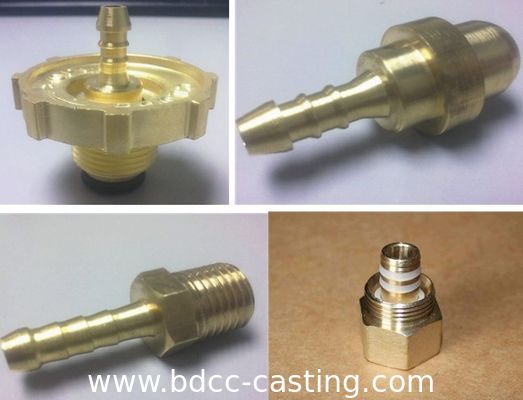 Procesando aduana toda clase de piezas mecánicas, CNC que trabaja a máquina, colocación de cobre amarillo, hecha en fabricante del profesional de China