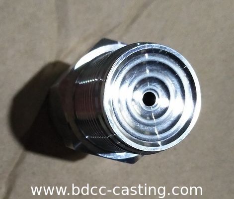 CNC machining Pressure gauge spare part, fitting, body, Customized custom CNC machining part with all kinds of finishes