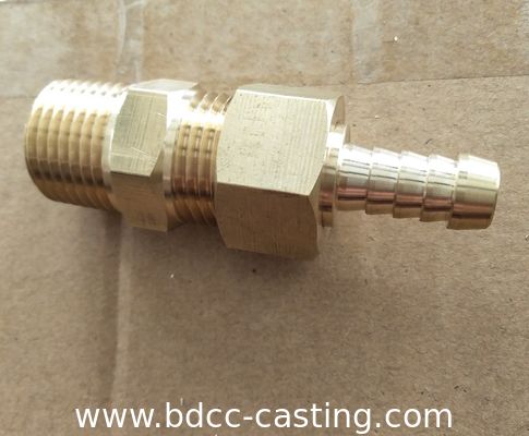 Procesamiento personalizado de todo tipo de conexiones de tuberías, adaptadores, mecanizado CNC, conexiones de latón, tuercas y pernos de latón. Conexiones de latón roscadas