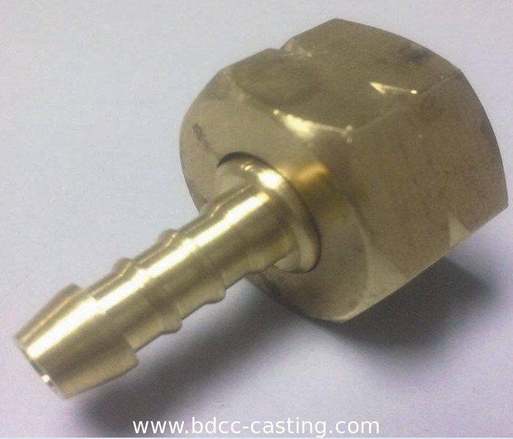 Conector de latón personalizado con todo tipo de acabados, fabricado por un fabricante profesional en China