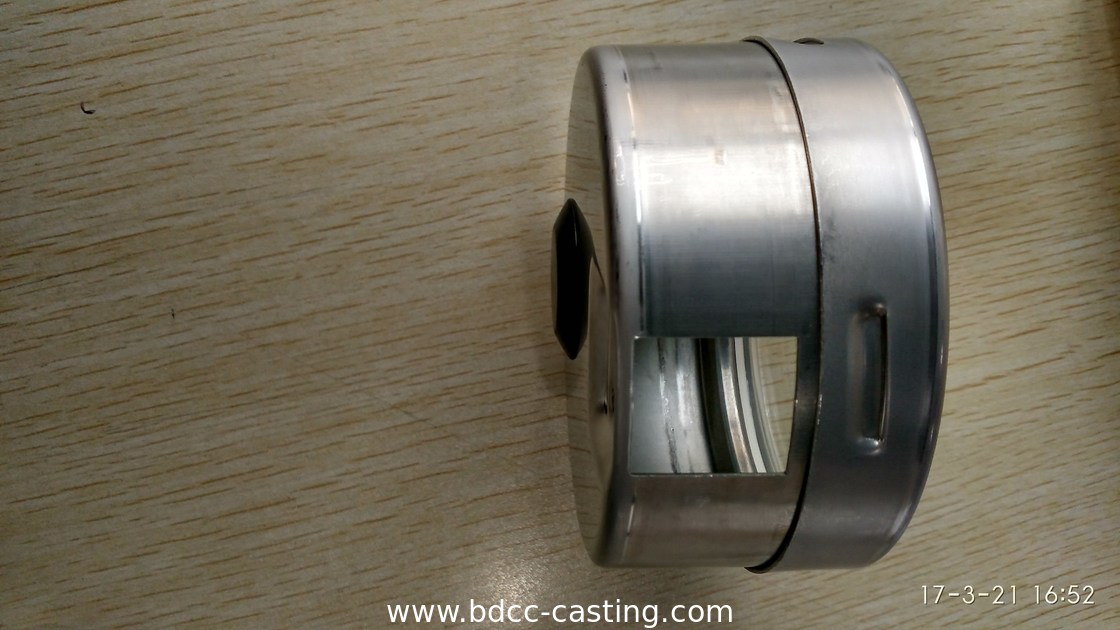 carcasas para manómetros, piezas de estampado de metal de acero inoxidable con todo tipo de acabados, piezas de estampado