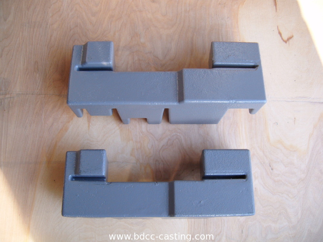 Contrapeso de 10 kg, Pulverización superficial de polvo, fundición de hierro gris, Piezas de fundición en arena personalizadas con todo tipo de acabado