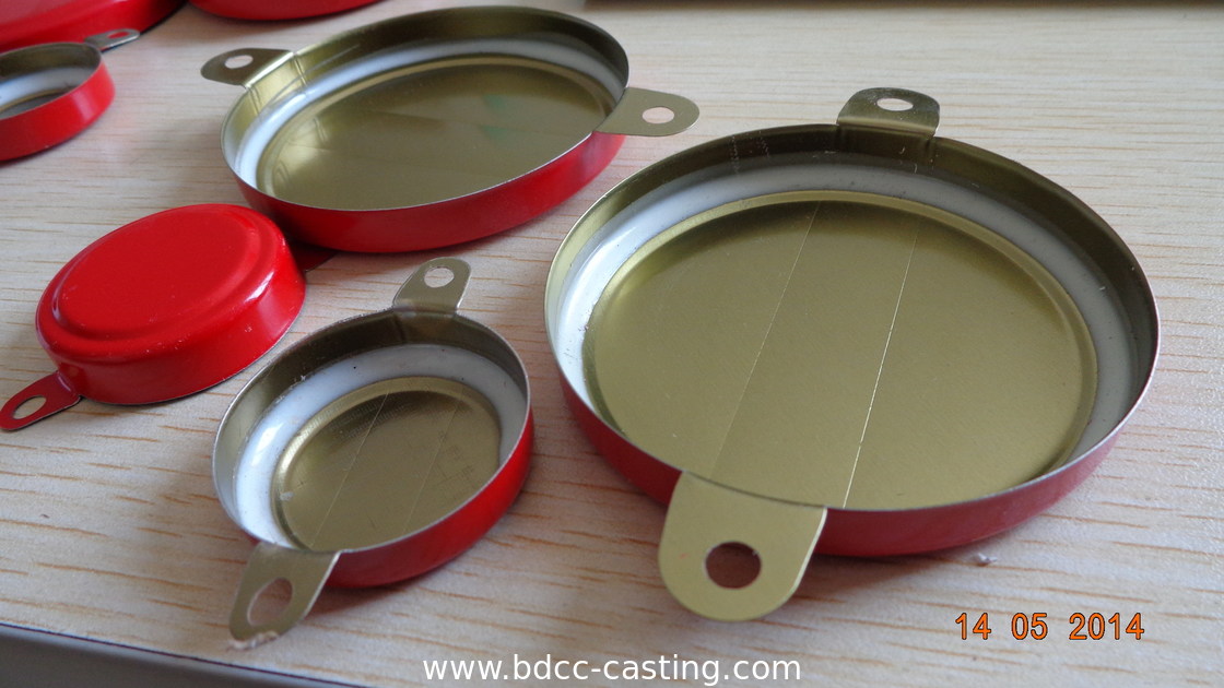 Cubas de encargo cubierta antirrobo, cubierta del hilo, reborde de la cuba; la impresión en color se puede modificar para requisitos particulares según requireme del cliente