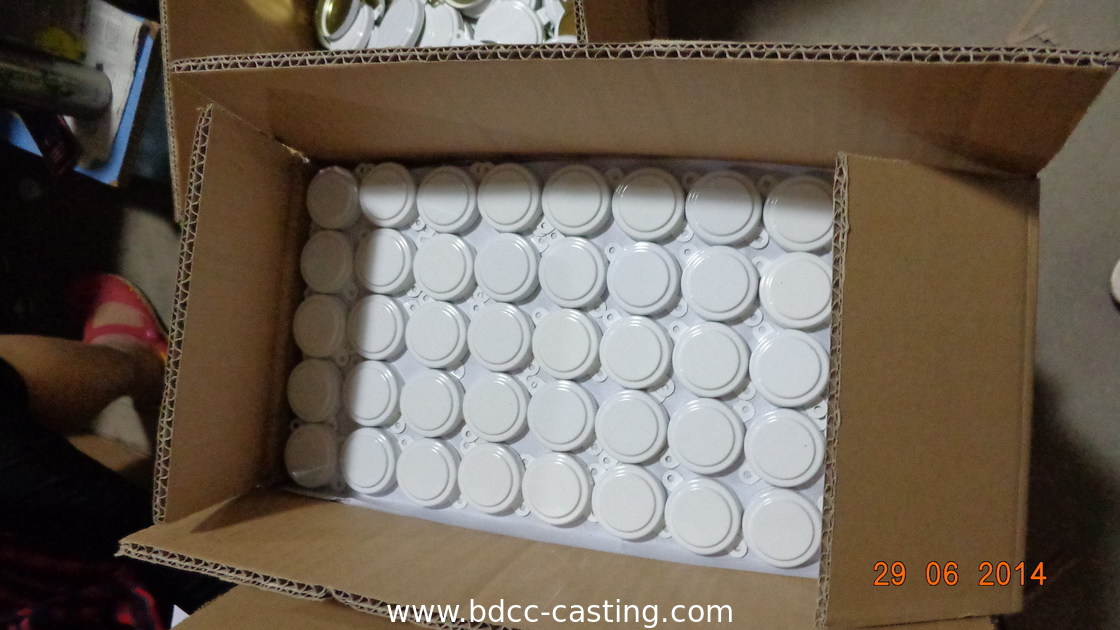 Tapa antirrobo para cubas personalizadas, tapa roscada, brida de cuba; la impresión a color se puede personalizar según los requisitos del cliente