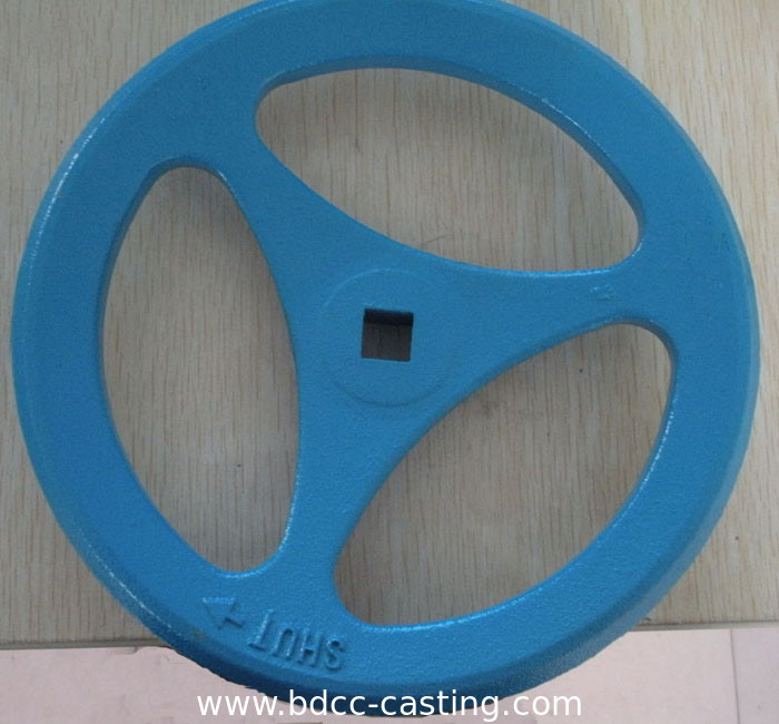 El volante de dirección del arrabio, volante de dirección de la válvula, modificó las piezas del bastidor para requisitos particulares de arena, hechas en fabricante del profesional de China