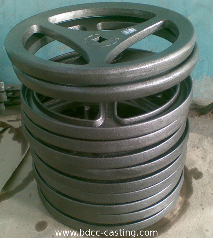 El volante de dirección del arrabio, volante de dirección de la válvula, modificó las piezas del bastidor para requisitos particulares de arena, hechas en fabricante del profesional de China