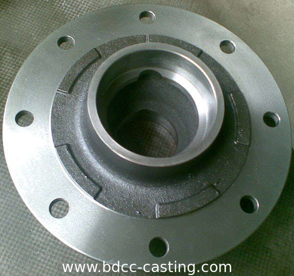 Volante de hierro fundido, cubo de rueda, piezas de fundición de arena personalizadas, fabricadas en China por un fabricante profesional