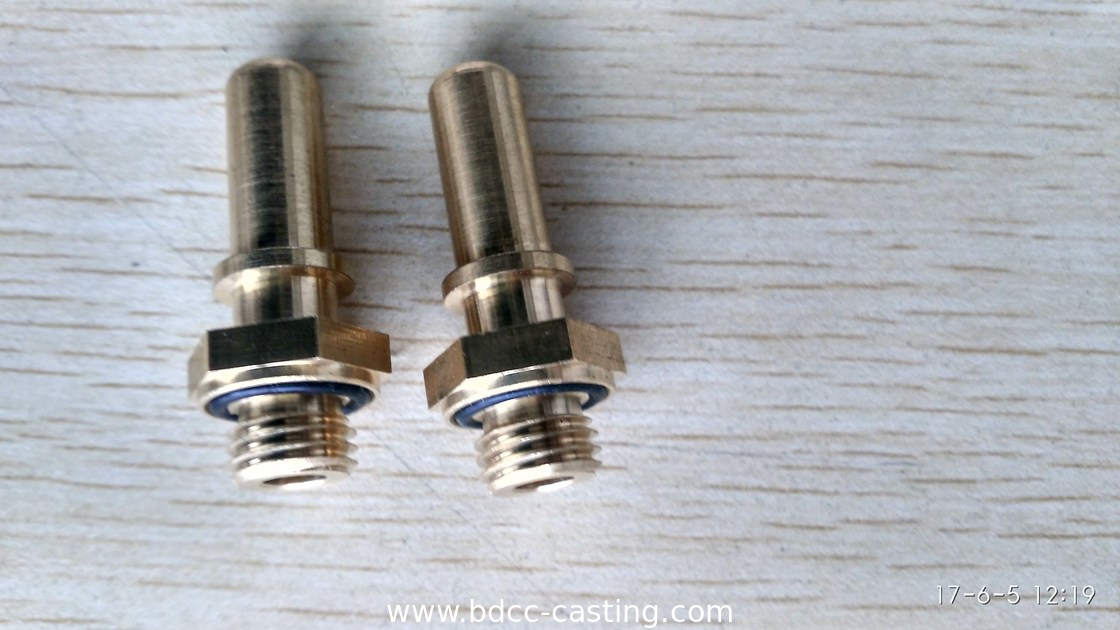 Conector rápido de latón personalizado con todo tipo de acabados, fabricado por un fabricante profesional en China