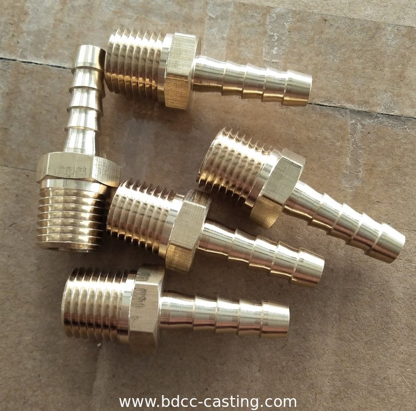 Procesamiento personalizado de todo tipo de accesorios de tubería, adaptadores, accesorios roscados de latón, accesorios roscados de latón, Hecho en China