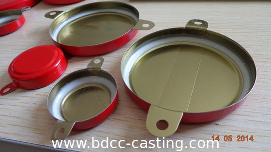 Tapa antirrobo para cubas personalizadas, tapa roscada, brida de cuba; la impresión a color se puede personalizar según los requisitos del cliente